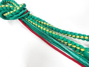 正絹　手組帯締め